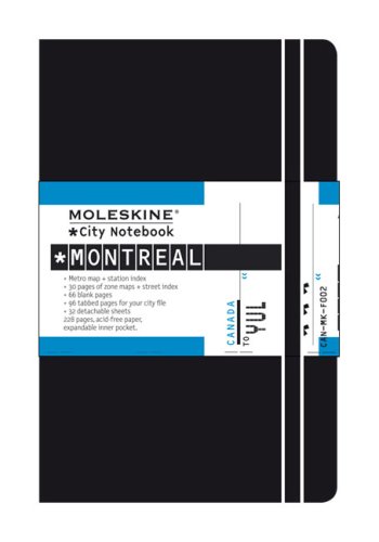 Buy Moleskine City Notebook Montreal online at Discounted New and Used prices. Delivered to your door with City Travel Guides.com