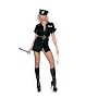 Sexy Adult Womens Halloween Costumes Police Officer Law Enforcement Cop Dress Costume Theme Party Outfit Leg Avenue