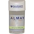 Hypoallergenic Clear Gel Soothing Aloe Deodorant by Almay, 2.25 Ounce