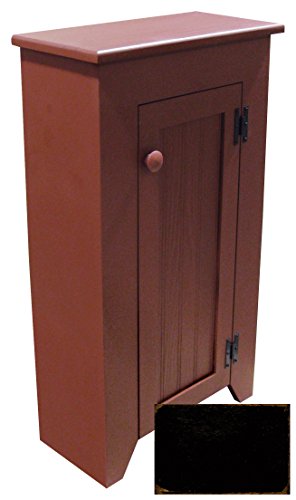 Sawdust CityNarrow Wooden Cupboard (Old - Black)