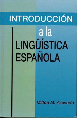 Introducción a la lingüística española