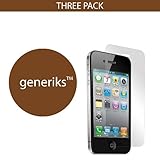 Generiks TM iPhone 4 *Anti-Fingerprint* Screen Protectors (3 Pack!!!)