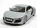 Toys : Audi R8 in Silver (1:18 scale) Diecast Model Car