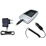 mr!tech Chargeur batterie (secteur & voiture) pour&hellip de mr!tech