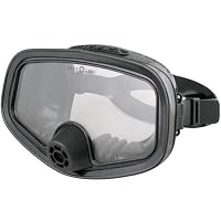Aqua Lung Pacifica One Window Purge Mask, Black by Aqualung