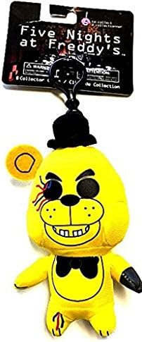Coolfly Fan FNAF Five Nights At Freddy's 4-5" Mini Action Figure Plush Toy Golden Fazbear
