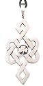 Irish Shamrock Celtic Pattern Pewter Pendant Necklace