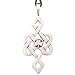 Irish Shamrock Celtic Pattern Pewter Pendant Necklace