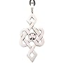 Irish Shamrock Celtic Pattern Pewter Pendant Necklace