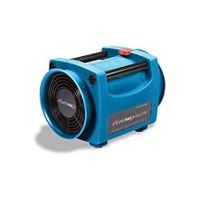 Supervac 110/220VAC Industrial Ventilation Fan with 1/3 Hp Standard Motor, 8" Blade Diameter (Pack of 1)