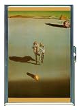 SALVADOR DALI GEOLOGICAL DEVELOPMENT ID CIGARETTE CASE