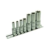 ASTRO PRODUCTS 02-21724 7PC E型ヘックスローブ ディープソケットセット 02-21724