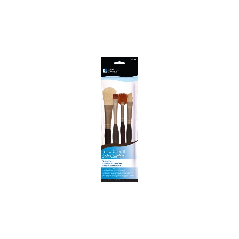 Loew Cornell Soft Comfort Texture Brush Set On Popscreen