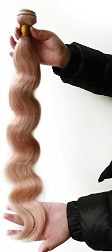 Spring Hair Brazilian 6A Grade Strawberry Blonde Virgin Human Hair Extensions 1 Bundles Weave Remy Weft Body Wave 24 Inch