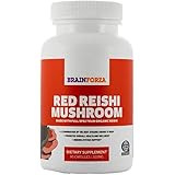BrainForza Red Reishi 100% Certified Organic 4-strain, 90 Veggie Caps