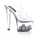 PLEASER SKY-302-4 Sky Womens 6 3/4 Shoes Sexy Dancer Platform Exotic Sandal Disco Bal...