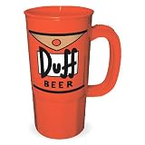 Simpsons Duff Logo 22 Ounce Plastic Beer Mug