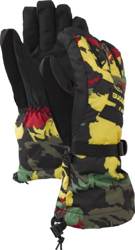 Burton Kinder Snowboardhandschuhe BOYS, rasta clouds, Gr. XS, 254362