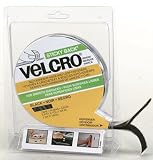 Velcro(R) Sticky-Back(R) Tape Roll, 3/4in. x 5ft., Black