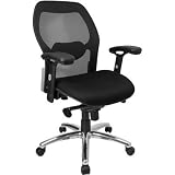 Super Mesh Chair with Headrest, Mesh Back and Mesh Fabric Seat [LF-W42B-HR-GG]