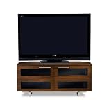 BDI Avion Corner 8925 Low Corner Cabinet (Chocolate Stained Walnut)