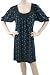 SQUARE NECK LONG SLEEVE DRESS