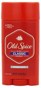 Old Spice Classic Deodorant , Original Scent, 3.25-Ounces (Pack of 6)