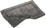 Lenox® Platinum Collection 22-inch by 34-inch Bath Rug, Polished Platinum