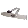 StarTech 16 inch (40cm) 9 Pin Serial Male to 10 Pin Motherboard Header Slot Plate