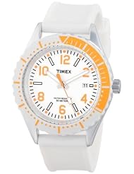 Timex Unisex T2P0079J Originals Modern Sport White Silicone Strap Watch