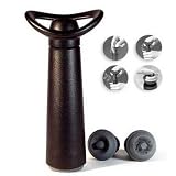 Vacu Vin Concerto 5-Piece Wine Saver Set with 4 Stoppers