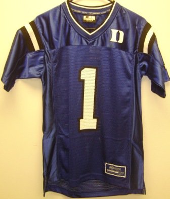 Buy Duke Blue Devils Youth Showdown Football Jersey by Colosseum