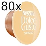 80 x Nescafé Dolce Gusto Cortado Espresso Macchiato, 80 Kapseln