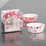 72 Heart Design Fairy Cake Cases