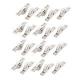 uxcell 30mm径 ナイロン ホイール キャビネット ワードローブ スライディング ドア 窓 ローラー プーリー 20個