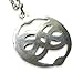 Moon Raven Designs - Silver Auryn Pendant Necklace - Solid Sterling Silver Hung on a Matching 24 Inch Chain - Fashion Jewelry