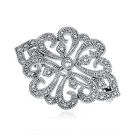 victorian diamond brooch by
