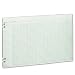 Wilson Jones Green Columnar Ruled Ledger Paper, Double Page Format, 24 Columns and 36 Lines per Page, 11 x 17 Inches, 100 Sheets per Pack (WG50-24A)