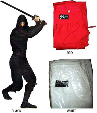 Gungfu Authentic Ninja Halloween Package: includes Uniform, Boots, Socks and Sword. - Short Tabi Boots Size: Size 8