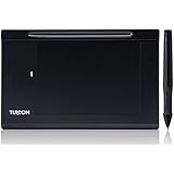 Turcom TS-6540 USB Graphic Drawing Touch Pen Tablet for Windows and Mac - 5.5 '' x 4" Black Surface Area 2048 Levels of Pressure Sensitive Surface, 4000 LPI Resolution, Ideal for Kids and Artists
