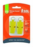 Adventure Medical Kits Sol Rescue Howler Whistles (2) , 2 - Ounce