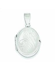 Genuine .925 Sterling Silver Locket 3.2 Grams. 100% Satisfaction Guaranteed.
