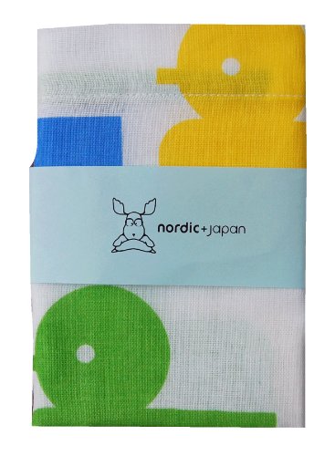 nordic  ハンカチ アヒル・ブルー