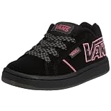 Vans Junior Widow Skateboarding Shoe (checker vans) black/pink VHC63TW 13 Child UK