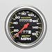 Auto Meter 5153 Pro-Comp In-Dash Mechanical Speedometer