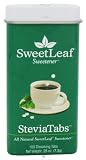 SweetLeaf SteviaTabs Stevia Extract, Tablets, 100-Count Packages (Pack of 4)