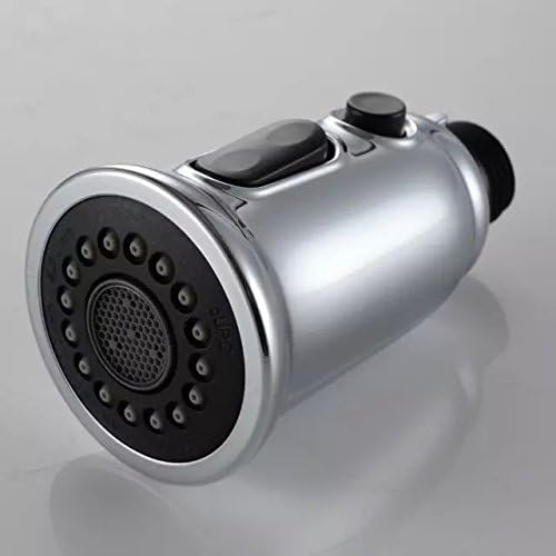 Interior Solutions Pull-Out spray shower head Spout Replacement spray head for bathroom kitchen mixer/sink Universal Replacement Part ABS Polished Chrome H503CP