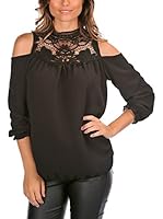 La Bella Donna Blusa Muller (Negro)