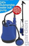 New 240V Submersible Water Butt Pump with Float Switch
