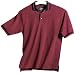 Short Sleeve Contrast Striped Knit Pique Polo Shirt (Regular and Big & Tall Sizes)